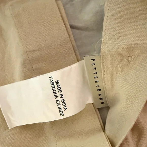 Pottery Barn Red Santa and Reindeer Holiday Pillow Cover - Picture 3 of 4